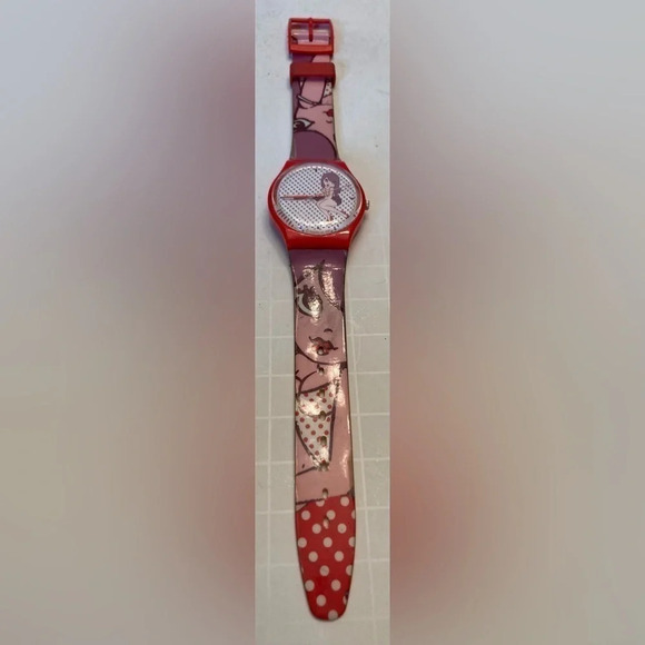 SWATCH Watch Vintage Pop Art Style Working HTF RARE - Picture 7 of 8